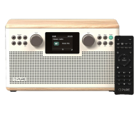 Radio i budzik PURE Classic H6 Cotton White/Oak EU/UK